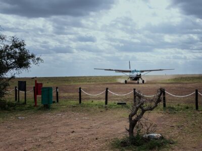 Airport at Mara Naboisha Conservancy
